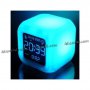 Настолен антистрес LED часовник 7 цвята - код КУБЧЕ, снимка 2