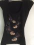 Топ с панделки, камъни, пайети, снимка 2