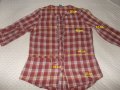 Карирана риза в червено М размер, снимка 4