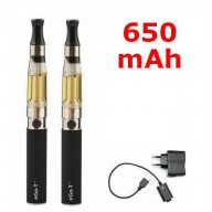  Електронна цигара eGo-T C4 - 650mAh (2 бр в комплект), снимка 2 - Електронни цигари - 8906292
