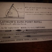  Химикалка - сребърна (MITSUI & CO LTD - JAPAN)"PLATINUM" , снимка 7 - Други - 20812714