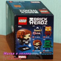 Продавам лего LEGO BrickHeadz 41591 - Black Widow, снимка 2 - Образователни игри - 19086172