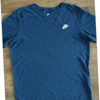 Nike T-Shirt Navy Futura - страхотна мъжка тениска, снимка 5 - Тениски - 25823196