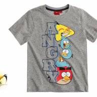 Детска тениска Angry Birds за 8 и 12 г. - М1-3, снимка 3 - Детски тениски и потници - 17294716