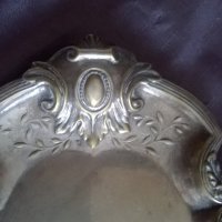 посребрена барокова лопатка, снимка 2 - Антикварни и старинни предмети - 25174060