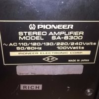 ПОРЪЧАН-pioneer sa-6300 stereo amplifier-made in japan-внос швеицария, снимка 13 - Ресийвъри, усилватели, смесителни пултове - 18708221