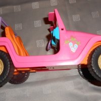 Розово - оранжев джип неон Barbie Mattel 2008 г , снимка 8 - Кукли - 23111282