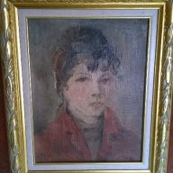 картина-стар женски портрет, снимка 3 - Картини - 12982443