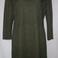 Дизайнерска рокля в зелен леопардов принт "Creation Atelier" D J , снимка 1 - Рокли - 12788277