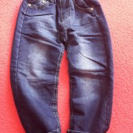 Ватирани дънки 4-5 г, снимка 1 - Детски панталони и дънки - 17104826