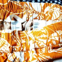 H&M - жълто/оранжеви къси панталони, снимка 3 - Къси панталони и бермуди - 21714942
