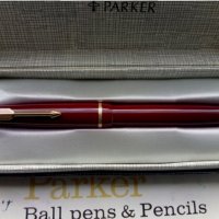 Писалка Parker Duofold Fountain Pen 14К - 1950 г , снимка 2 - Антикварни и старинни предмети - 22617219