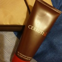 Комплект чанта за тоалетни принадлежности CERRUTI и душ гел, оригинал, снимка 6 - Чанти - 25645181