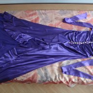 Лилава бална абитуриентска рокля, снимка 3 - Рокли - 11044646