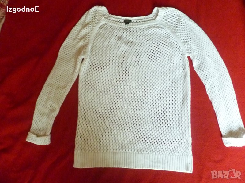 Пуловер на едри дупки / туника / блуза тип мрежа, снимка 1