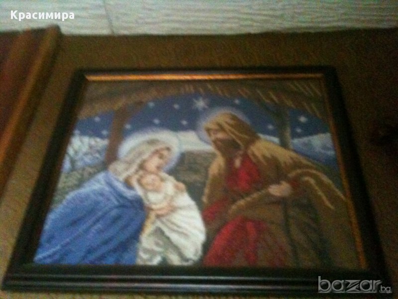 Гоблен"Рождество", снимка 1