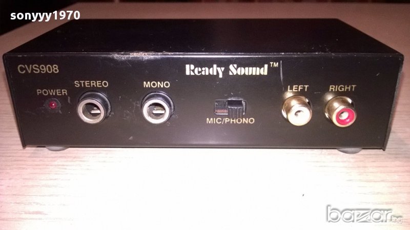 Ready sound cvs908-14х8х4см-без адаптер-внос швеицария, снимка 1