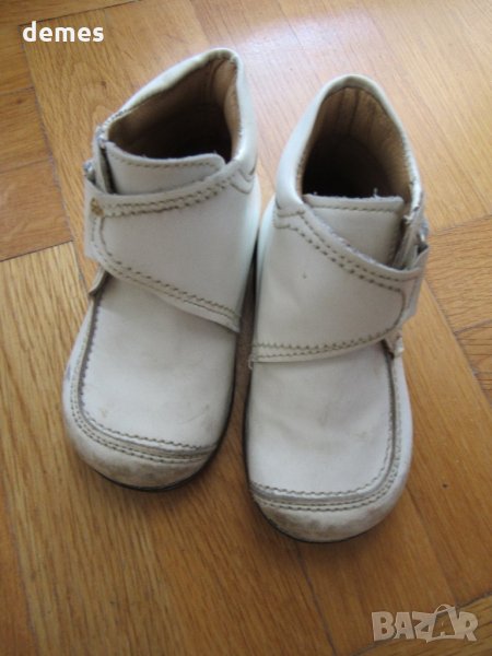 Бебешки кожени обувки за прохождане номер 20, снимка 1