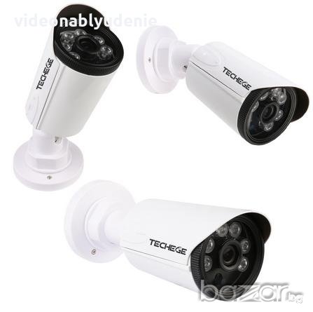 Метална HD AHD 720р 1 Мегапиксел 6 Array IR-CUT IP66 Удароустойчива Водоустойчива Охранителна Камера, снимка 1