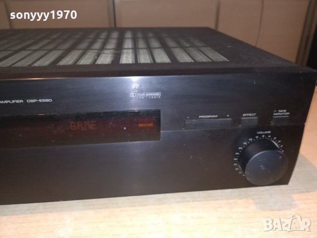 Yamaha Dsp-e580 Digital Sound Processing Amplifier-внос швеицария, снимка 6 - Ресийвъри, усилватели, смесителни пултове - 21648015