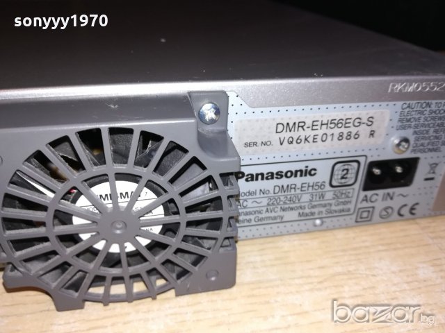 panasonic dmr-eh56 hdd & dvd recorder-внос швеицария, снимка 18 - Плейъри, домашно кино, прожектори - 21239913