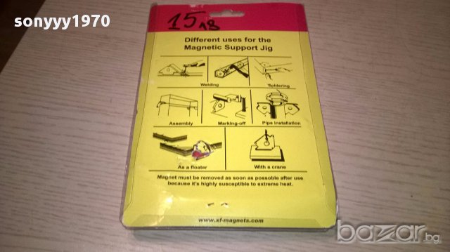 Нов магнитен ъгъл за заваряване до 22кг, снимка 10 - Други инструменти - 14920255