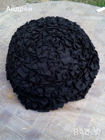 Стара дамска шапка, снимка 2 - Антикварни и старинни предмети - 21873592