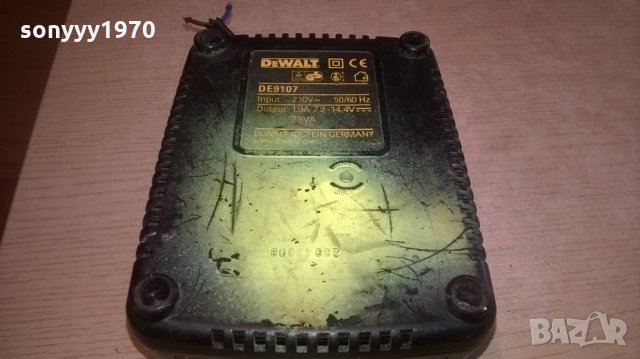 dewalt de9107 battery charger-made in germany-внос швеция, снимка 14 - Винтоверти - 25521826