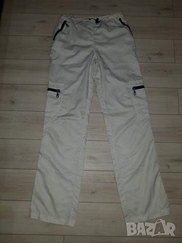 Бял дамски спортен панталон марка Active Girl, снимка 1 - Панталони - 24030020
