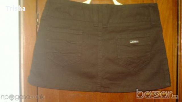 Черна пола, снимка 2 - Поли - 17848238