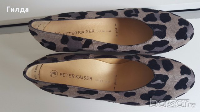 Peter Kaiser Естествен велур и кожа ново размер 38, снимка 2 - Дамски ежедневни обувки - 13825943