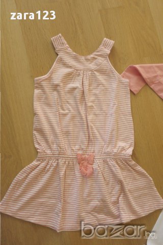 нова рокля + клин + жилетка Vertbaudet, 5-6г, снимка 7 - Детски рокли и поли - 18358667