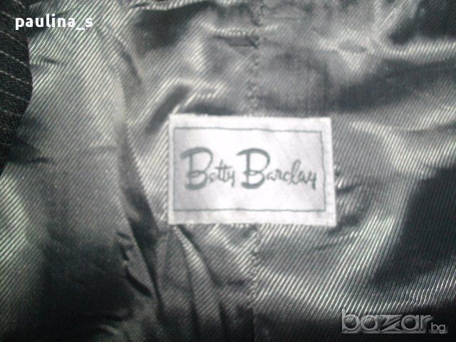 Манто с хастар "Betty Barcklаy" /  много фин кашмир, снимка 14 - Палта, манта - 15474111