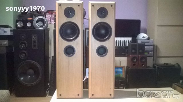 Eltax symphony 6 made in denmark-2х150w/8ohm 84/26/23см-внос англия, снимка 3 - Тонколони - 16550040