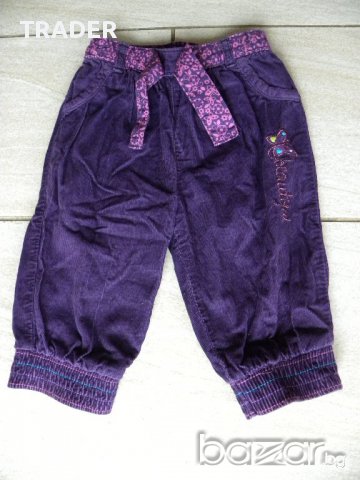 Бебешки джинси George, подплатени, 6-9 месеца , снимка 6 - Панталони и долнища за бебе - 12373539