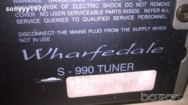 wharfedale s-990 tuner-внос англия, снимка 15 - Ресийвъри, усилватели, смесителни пултове - 12669322