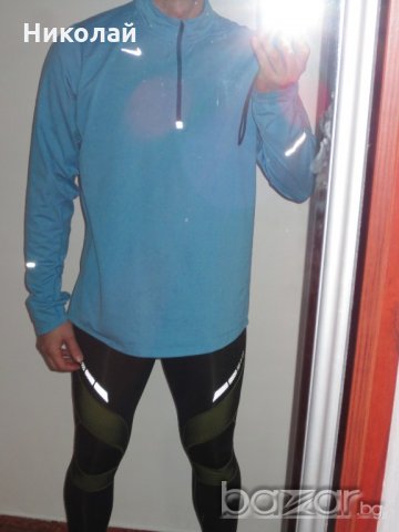 Nike element 1/2 zip, снимка 10 - Спортни дрехи, екипи - 20522351