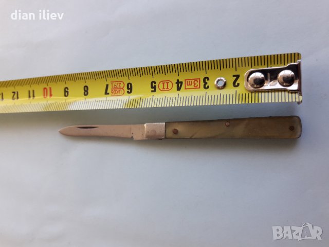 Стара сгъваема мини Ножка, снимка 7 - Колекции - 26183938