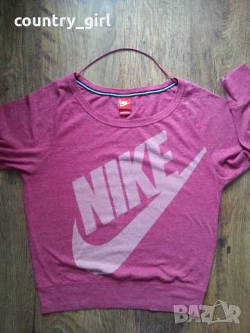 Nike - страхотна дамска блуза, снимка 3 - Блузи с дълъг ръкав и пуловери - 22834497