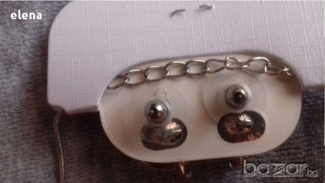 Дамско колие с обици, снимка 4 - Бижутерийни комплекти - 17677410