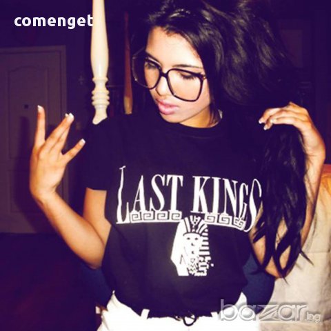 ТОП МОДЕЛ! TYGA LAST KINGS дамска тениска! Поръчай модел с твоя снимка!