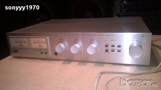 philips stereo amplifier-ретро с чистачки-внос швеицария, снимка 8 - Ресийвъри, усилватели, смесителни пултове - 16019779