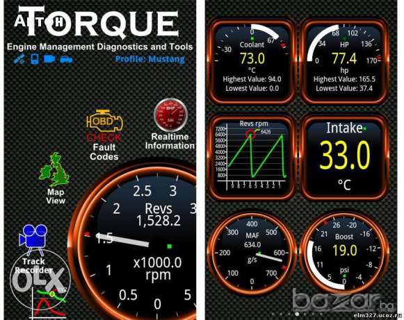 адаптер ОБД ОБД2 Elm327 V2.1  V1.5 bluetooth OBD2 adapter code reader scan tool OBD-II OBDII OBD-2