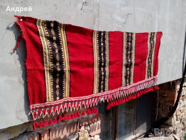 Старинен ковьор,тъканица,пано, снимка 3 - Антикварни и старинни предмети - 21596901