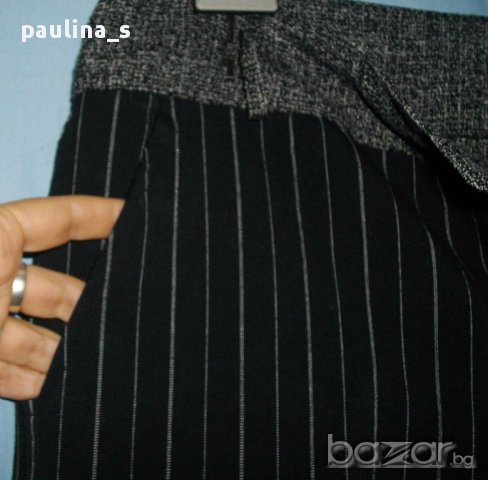 Дизайнерски бермуди ”Visual” design / голям размер , снимка 9 - Къси панталони и бермуди - 14901949