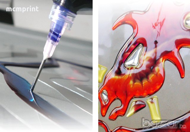 Доминг стикери - 3D обемни стикери - смола за 3D обемни стикери, снимка 6 - Други машини и части - 20803794