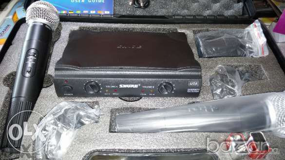 Микрофони Shure Sm 58 Vocal Nano artist Uhf - с куфар, снимка 3 - Микрофони - 13333054