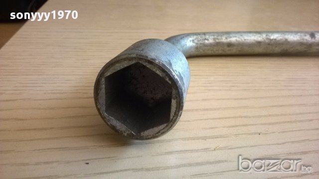 Toyota motor-made in japan-21mm-30см-ключ за гуми-внос швеицария, снимка 2 - Аксесоари и консумативи - 15917289