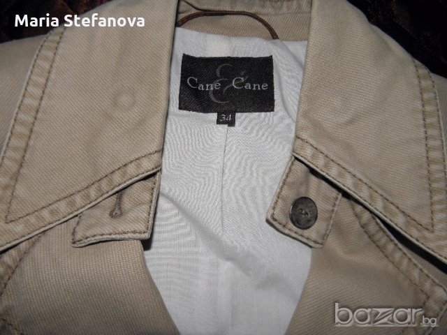 Бежово сако Cane Cane, снимка 3 - Сака - 19206726
