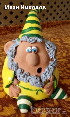 фигурка джудже - керамика, снимка 4 - Романтични подаръци - 9726931